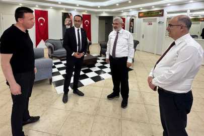 Yılmaz, ilkokul inşaatını denetledi