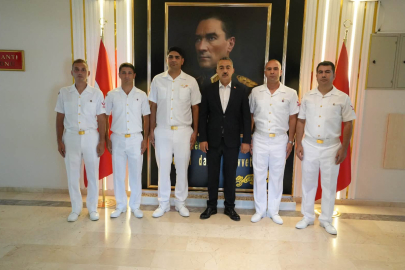 Kayıp baba kızı bulan personellere başarı belgesi