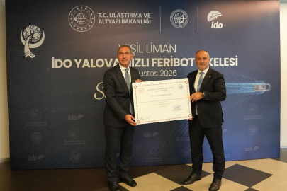 İDO’nun Yalova İskelesine Yeşil Liman Sertifikası