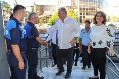 Başkan Gürel’den Zabıta Haftası’nda personellere anlamlı ziyaret