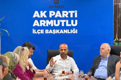 Umut Güçlü, “Armutlu ilçemizin gelişimini önemsiyoruz”
