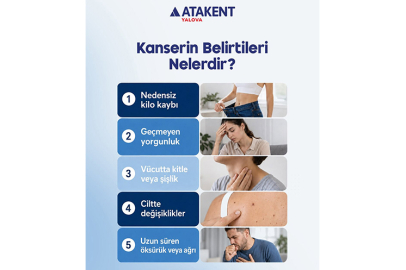 Atakent'ten Hayati Uyarı: Kanserde Erken Tanı Hayat Kurtarıyor