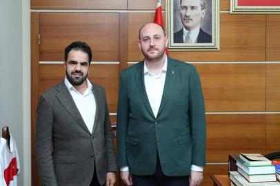 Halil İbrahim Özer Ahmet Büyükgümüş’ü ziyaret etti