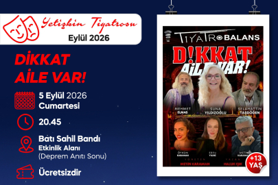 Yalova’da tiyatro keyfi eylül ayında da sürüyor