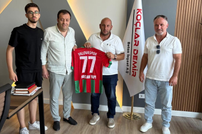 Yalovaspor’a Bir Destek de Koçlar Yapı’dan: Tabela Sponsoru Oldular
