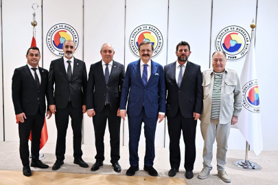 Demiryürek, Hisarcıklıoğlu’nu ziyaret etti