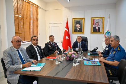 Üniversite ve yurt güvenliği toplantısı gerçekleştirildi