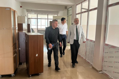 Yılmaz, okullardaki yeni sezon hazırlıklarını inceledi