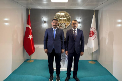 Kaymakam Demir'den Başsavcı Büyükyurt'a hayırlı olsun ziyareti
