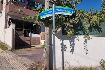 Yalova'da 4 köyde 52 sokak tabelası yenilendi