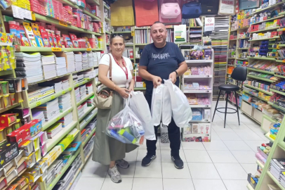 Çınarcık'ta ihtiyaç sahibi öğrencilere kırtasiye desteği