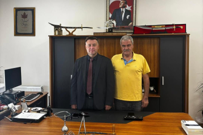 Başkan Mustafa Nurten’den Yalova Asayiş Şube Müdürü Murat Sezgin’e hayırlı olsun ziyareti