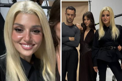 İşte Hande Erçel'in yeni imajı! Hande Erçel sarışın mı oldu?