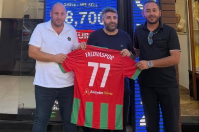 Yalovaspor’a Akaydın Döviz’den Reklam Sponsorluğu Desteği