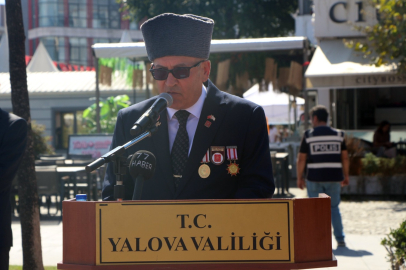 Yalova'da Gaziler Günü gururla kutlandı