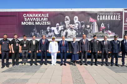 Yalova protokolünden Çanakkale Savaşları Mobil Müzesi’ne ziyaret