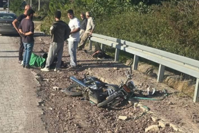 Subaşı’nda feci motosiklet kazası!