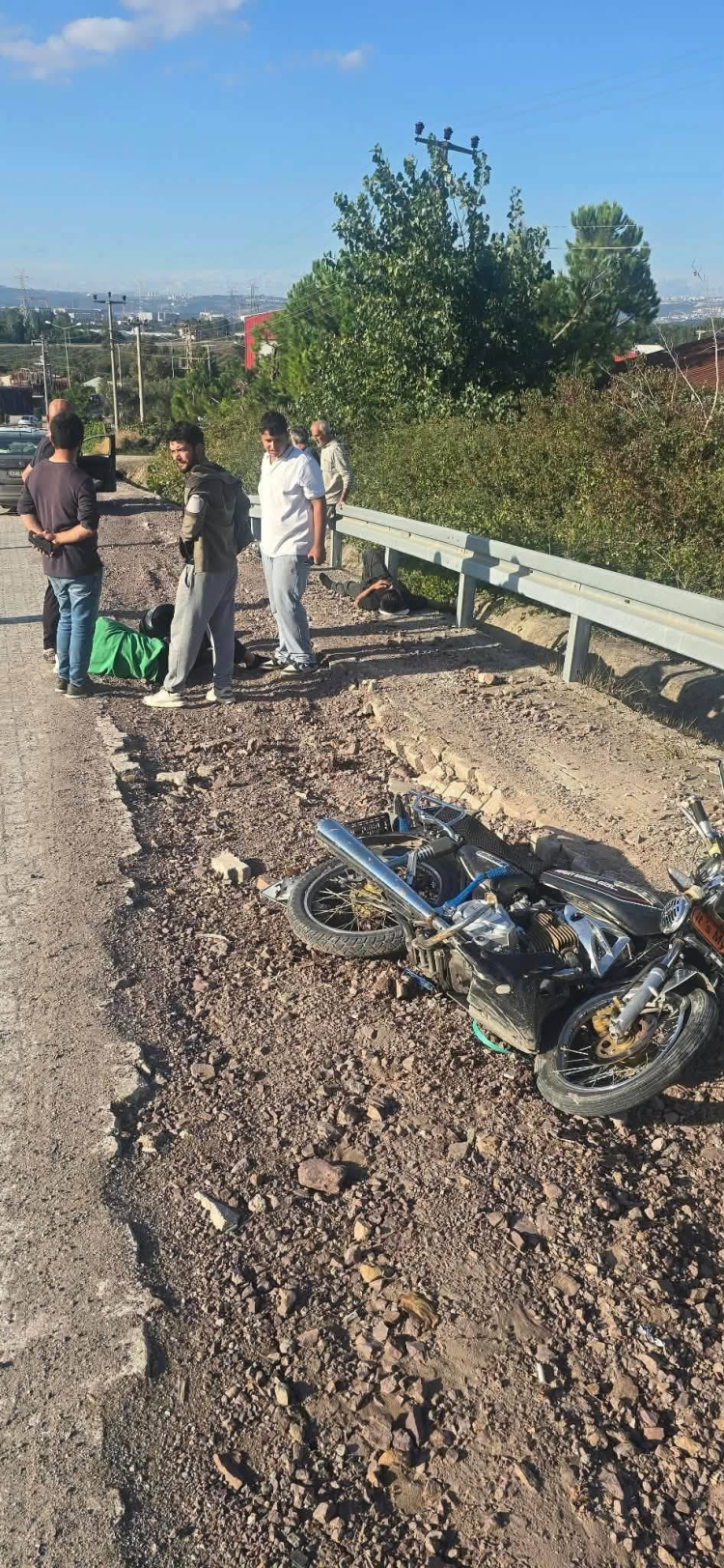 Subaşı'nda yaşanan kaza panik yarattı