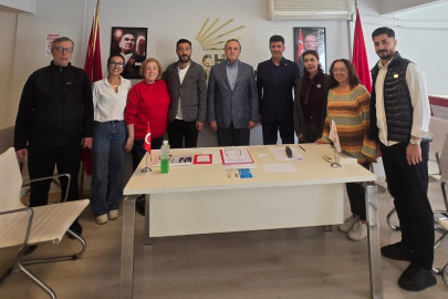 Av. Deniz Baykal ve Vefa Salman'dan Tutuğ'a ziyaret