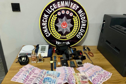 Çınarcık'ta 5 ayrı hırsızlık olayı aydınlatıldı! 1 tutuklama
