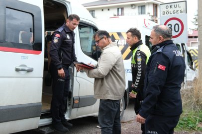 Çiftlikköy’de okul servislerine sıkı denetim!