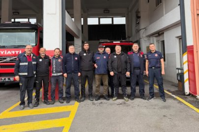 Çiftlikköy İtfaiyesinden Yalova İtfaiyesine ziyaret