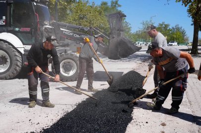Subaşı’da bozulan yollar asfaltlanıyor