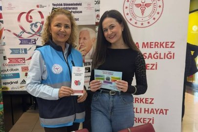 Yalova'da kanser ve kalp sağlığında erken tanı için stantlar kuruldu