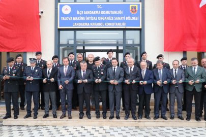 Yalova OSB’de karakolun açılışı gerçekleştirildi