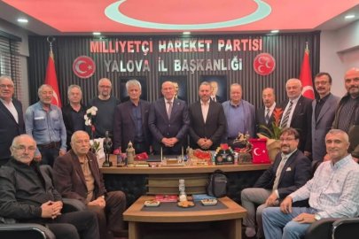 Mustafa Tutuk’tan MHP Yalova İl Başkanlığı’na ziyaret
