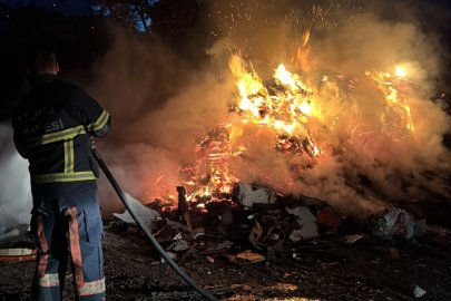 Yalova’da korkutan yangın