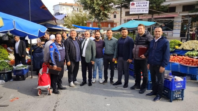 Çınarcık Pazarı'nda terazi denetimi gerçekleşti