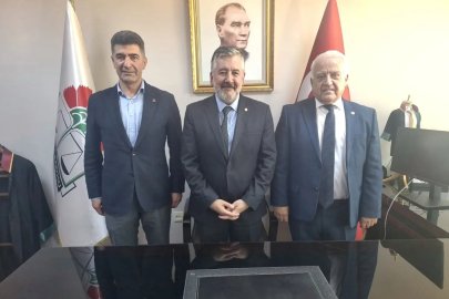 Vekil Becan'dan Yalova Barosu Başkanı Sarısoy’a hayırlı olsun ziyareti