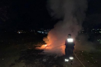 Yalova’da korkutan arazi yangını