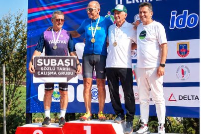 Subaşılı bisikletçiler Granfondo’da kürsüye çıktı