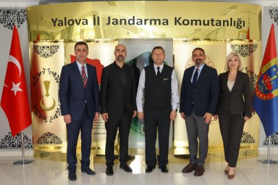 Uzmanlar Eğitim Kurumlarından Yalova İl Jandarma Komutanı Ercan Altın’a nezaket ziyareti
