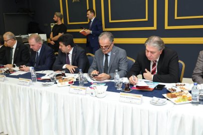 Rektör Bahçekapılı Sinop'ta iki birliğin ortak toplantısına katıldı