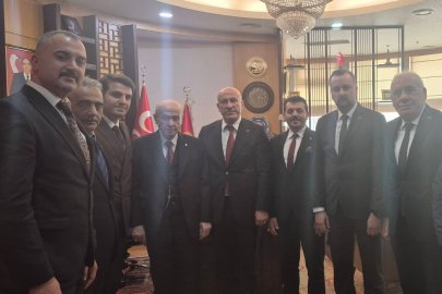 Mustafa Deviren, MHP Lideri Devlet Bahçeli’yi ziyaret etti