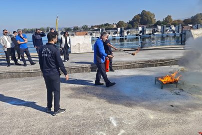 Yalova’da İDO personellerine yangın eğitimi