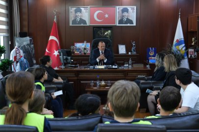 TED Kolejli Genç Çevreciler Başkan Yele’yle Buluştu