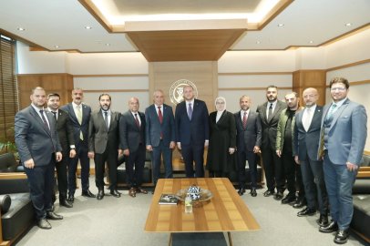 AK Parti Heyetinden YTSO’ya hayırlı olsun ziyareti