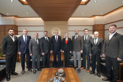 Uzmanlar Koleji'nden Demiryürek ve Gencer’e tebrik ziyareti
