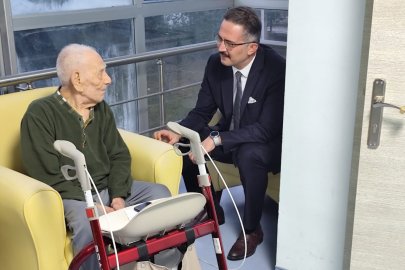 Yalova Aile ve Sosyal Hizmetler İl Müdürü Seçkin Bilici, huzurevi sakinlerine konuk oldu