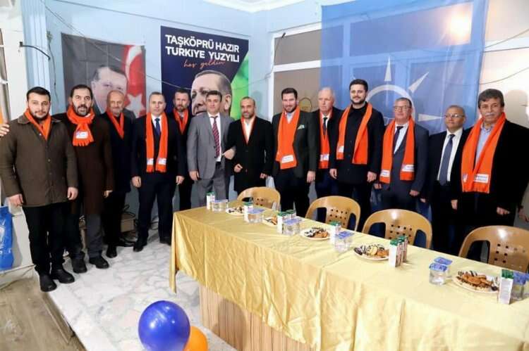 AK Parti Taşköprü Belde Seçim İrtibat Ofisi açıldı
