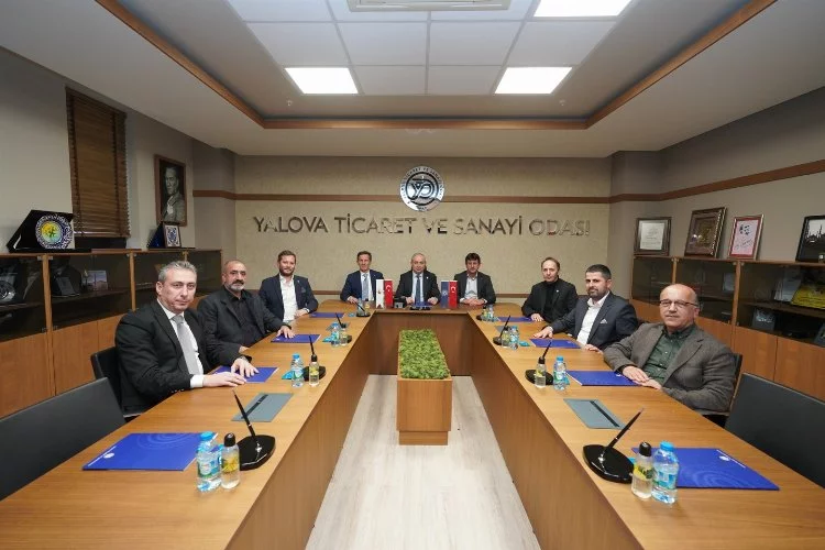 AK Parti Yalova Belediye Başkan Aday Adayı Atik’ten YTSO’ya Ziyaret