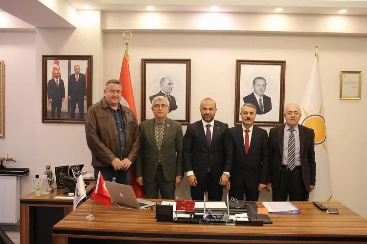 AK Parti Yalova İl Başkanı Güçlü’ye Kandemir’den ziyaret