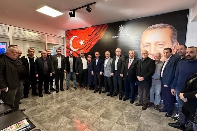 AK Parti Yalova İl Başkanı Umut Güçlü Federasyon Başkanlarını Ağırladı
