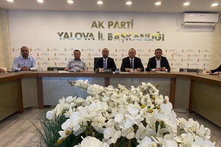 Ak Parti Yalova İl Başkanlığı, Temmuz Ayı Belediye Meclis Grup Toplantısını Yaptı