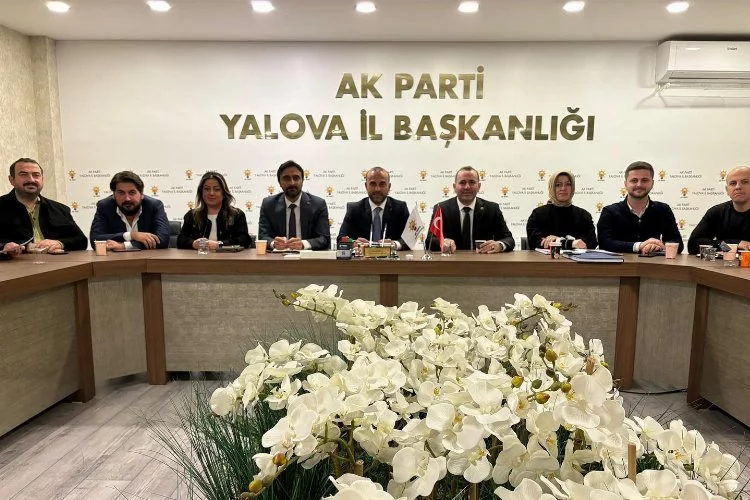 AK Parti Yalova İl Teşkilatı İl Yönetim Kurulu Toplantısını Gerçekleştirdi