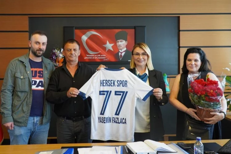 Altınova Belediye Başkanı Yasemin Fazlaca “Sporun ve sporcunun her zaman yanındayız”